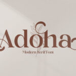 Adoha Font - Featured Image