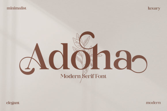 Adoha Font - Featured Image