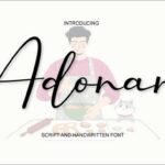 Adonan Font - Featured Image