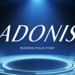 Adonis Font - Featured Image