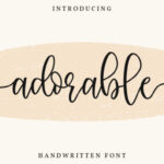Adorable Font - Featured Image