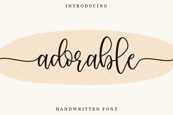Adorable Font - Featured Image