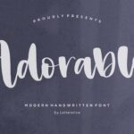 Adorable Font - Featured Image