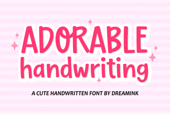 Adorable Handwriting Font - Featured Image