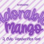 Adorable Mango Font - Featured Image