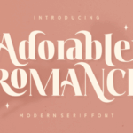 Adorable Romance Font - Featured Image