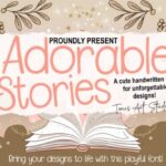 Adorable Stories Font - Featured Image