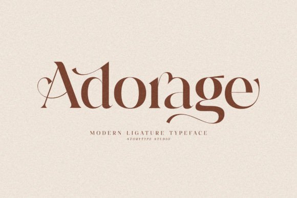 Adorage Font - Featured Image