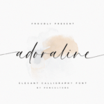 Adoraline Font - Featured Image