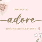 Adore Font - Featured Image
