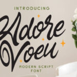 Adore Voeu Font - Featured Image