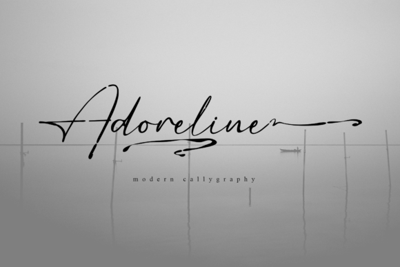 Adoreline Font - Featured Image