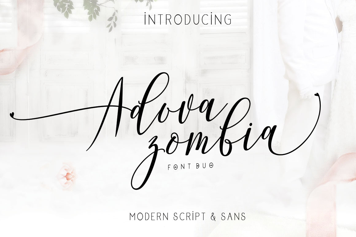 Adova Zombia Font - Featured Image