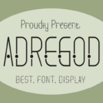 Adregod Font - Featured Image