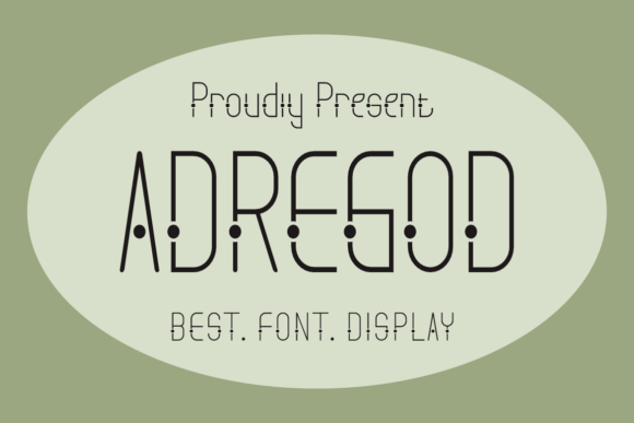 Adregod Font - Featured Image