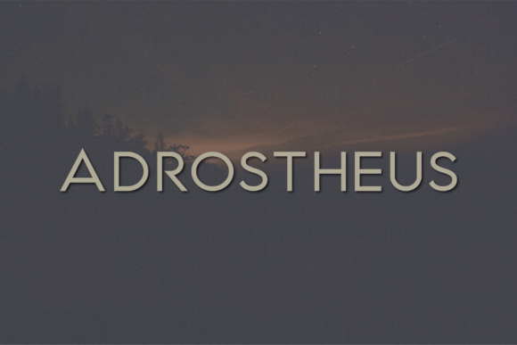 Adrostheus Font - Featured Image