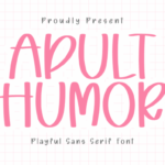 Adult Humor Font - Featured Image