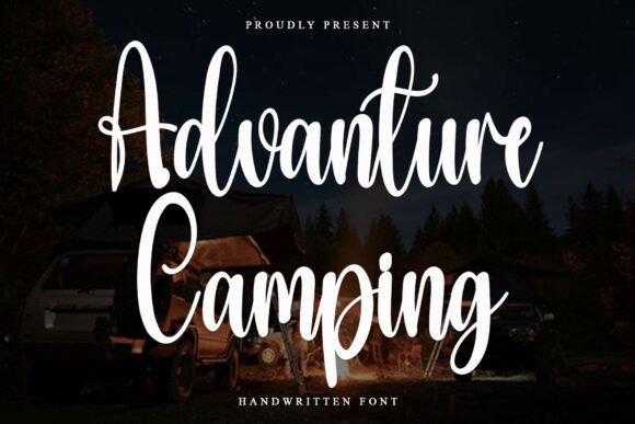 Advanture Camping Font - Featured Image
