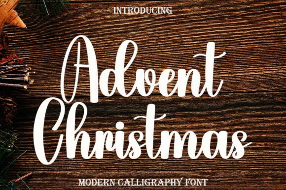 Advent Christmas Font - Featured Image