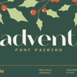 Advent Font Pairing Font - Featured Image