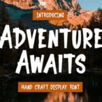 Adventure Awaits Font - Featured Image