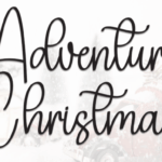 Adventure Christmas Font - Featured Image
