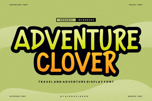 Adventure Clover Font - Featured Image