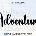 Adventure Font - Featured Image