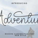Adventure Font - Featured Image