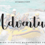 Adventure Font - Featured Image