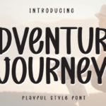 Adventure Journey Font - Featured Image
