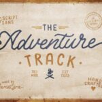 Adventure Track Font - Featured Image