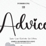 Advice Font - Featured Image