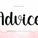 Advice Font - Featured Image