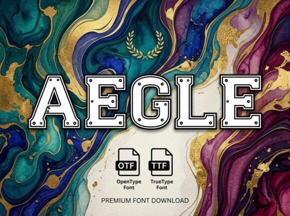 Aegle Font - Featured Image