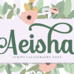 Aeisha Font - Featured Image