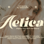 Aelica Font - Featured Image