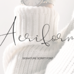 Aeriform Font - Featured Image