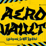 Aero Vault Font - Featured Image