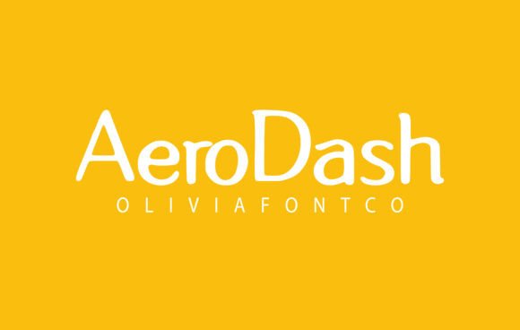 Aerodash Font - Featured Image