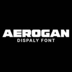 Aerogan Font - Featured Image
