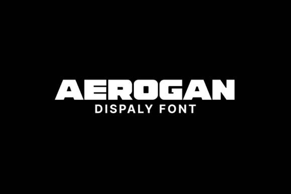 Aerogan Font - Featured Image