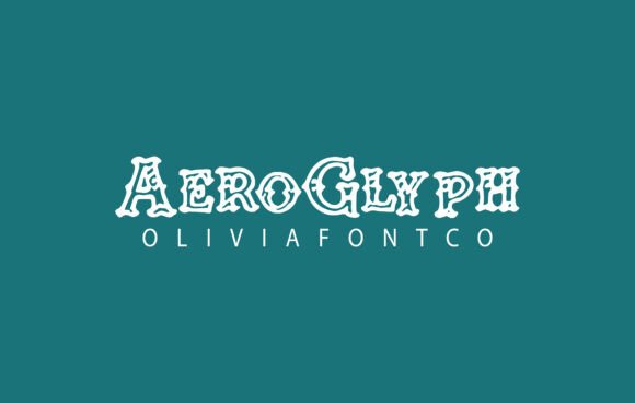 Aeroglyph Font - Featured Image