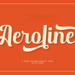 Aeroline Font - Featured Image