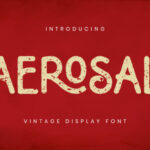 Aerosal Font - Featured Image
