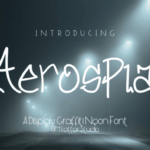 Aerosplat Font - Featured Image