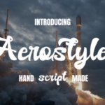 Aerostyle Font - Featured Image