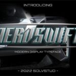 Aeroswift Font - Featured Image