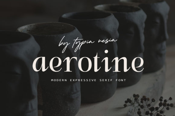 Aerotine Font - Featured Image