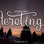 Aeroting Font - Featured Image